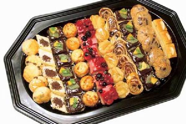Bandeja de Mini Pasteles Bandeja de Mini Pasteles